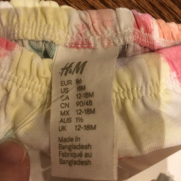NEW H&M Tie Dye Romper Size 18 Months - Picture 4 of 6